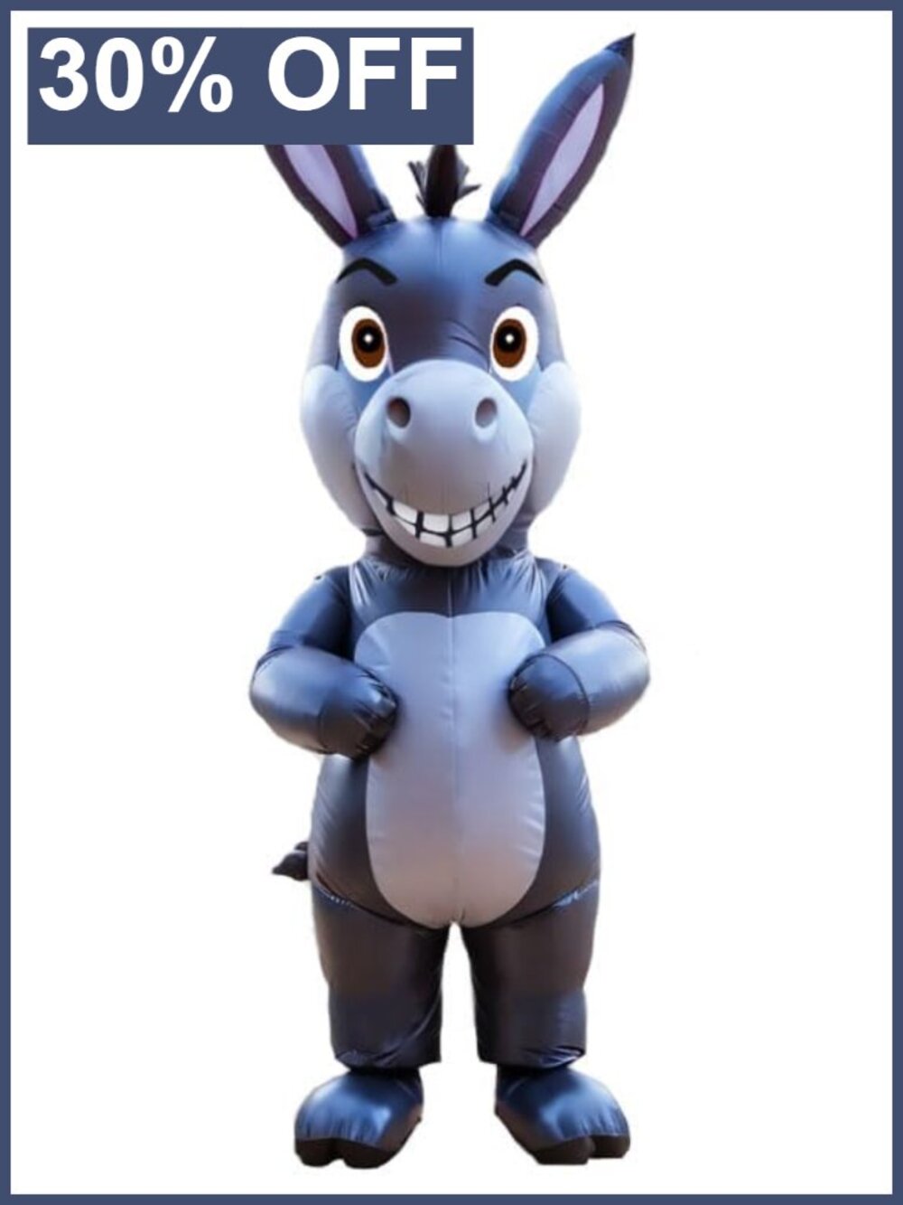 Inflatable Donkey Costume Adult Funny Halloween Blow Up Suit